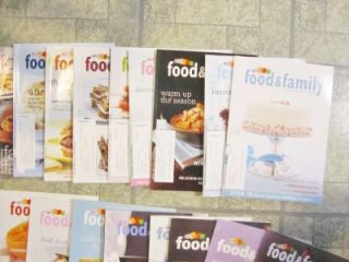 18 Lot Kraft Food Family Magazine Back Issue 2003 2012 Cookbook Recipe