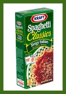 24x Kraft Spaghetti Dinner Classics Tangy Italian Boxes