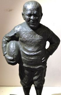 Vintage Knute Rockne Notre Dame Football Sportsmanship Statue