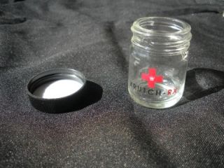 Krutch Rx (1) small glass extract jar 420 toro illadelph bho wax dab
