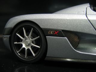 Autoart 1 18 Koenigsegg CCX Silver 79003
