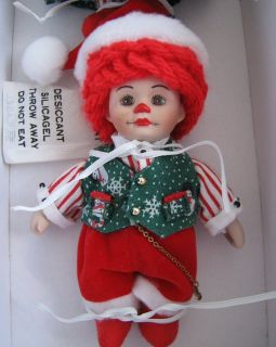 Marie Osmond Mini Jingles Belle Christmas Santa Mrs Claus Porcelain