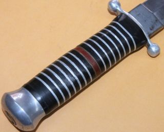 Vintage Hugo Koller Solingen Germany Boot Trench Knife German Dagger