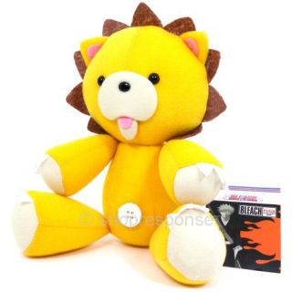 Bleach Kon 10 Squeaky Plush Doll Figure Toy Yellow Lion Official