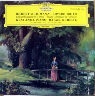 Anda Kubelik Schumann Grieg LP VG 138 888 Vinyl Record