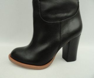 BN KG Kurt Geiger Black Over Knee Leather Boots Shoes UK4 EU37   Great