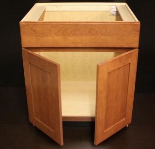 Kraftmaid Cherry Bathroom Vanity Sink Base Cabinet 30W