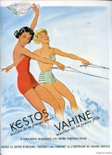 source plaisir de france this is a 1948 print ad for kestos