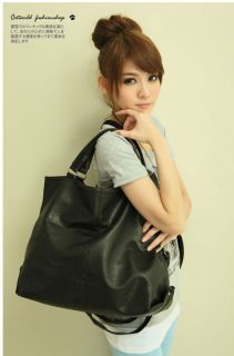 Women Casual Korean Hobo PU Handbag Lady Leather Messenger Shoulder