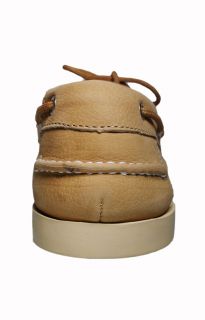 Lacoste Mens Boat Shoes Corbon Light Brown Nubuck 7 23SRM2324158 Sz 11