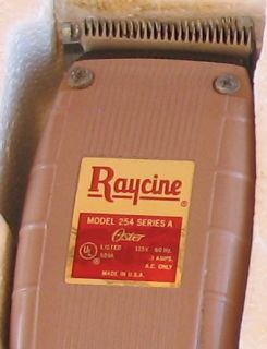 Raycine Oster 254 Deluxe Hair Clipper Trimmer Set Attachments