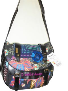 New 2012 Desigual Womens Handbag Messenger Shoulder Bag