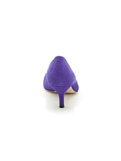Mary Portas & Clarks La Aurelie Suede Court Shoes Violet   