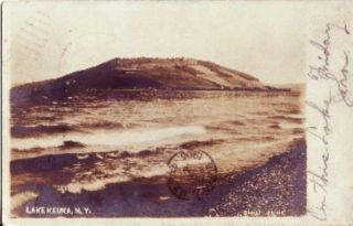 1905 RPPC Lake Keuka NY Vintage Postcard