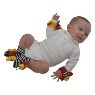 Baby Toys Lamaze Wrist Watch Rattles & Foot Socks Rattles   hands feet