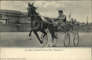 Horse Harness Racing Lou Dillon at Cleveland Oh Driving Park Great