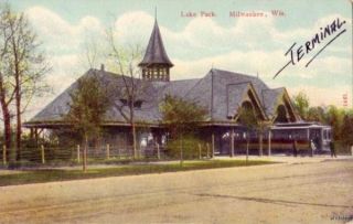 Lake Park Trolley Terminal Milwaukee Wi