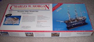 Charles w Morgan Model Shipways Whaling Bark 1841 Wood Model SHIP Kit