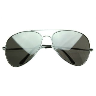 New Super Oversize Large Metal Mirror Lens Aviator Sunglasses 64mm