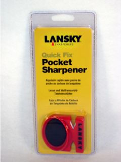 Lansky Quick Fix Pocket Knife Sharpener LCSTC New