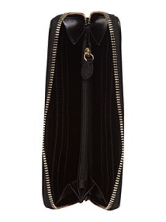 DKNY Vintage zip around rectangular purse in black   