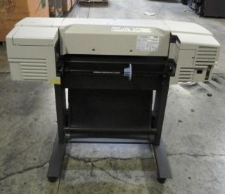 DesignJet 500PS  24 Wide Format Color Printer Plotter  1200x600 dpi