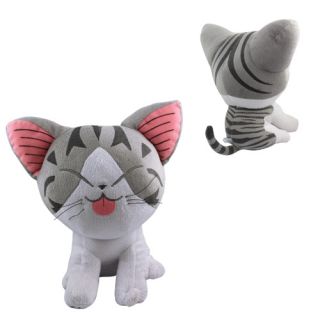 Cute 30cm Chis Sweet Home Cat Soft Plush Doll Toy Big Laugh