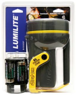 Lumilite 4850 Z Lite 6 Volt/4D Cell Krypton Rubberized Lantern with D