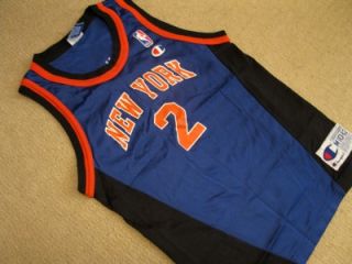 NBA Larry Johnson NY Knicks Champion Jersey Youth 10 12