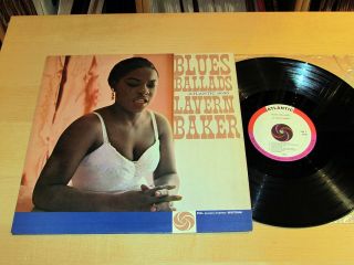 Lavern Baker Blues Ballads Atlantic Bullseye VG VG VG