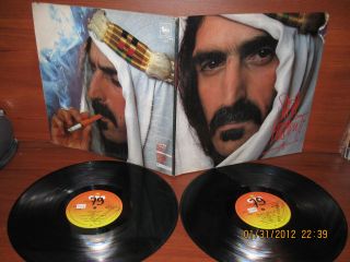 Frank Zappa Sheik Yerbouti LPX2 Gatefold Promotional Press Colombia