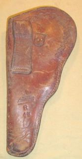 VINTAGE GEO LAWRENCE SEMI AUTOMATIC HOLSTER COLT WOODSMAN / HIGH
