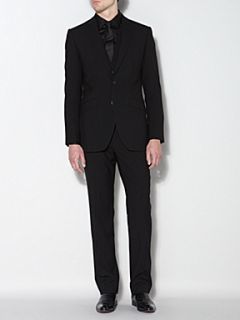 Kenneth Cole Ultra black three piece suit jacket Black   