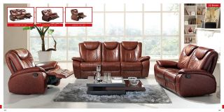 Reclining Leather Sofa Love Chair