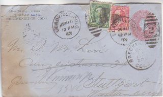 United States Germany 1900 Leadville re Direct uprated PS enV Duplex