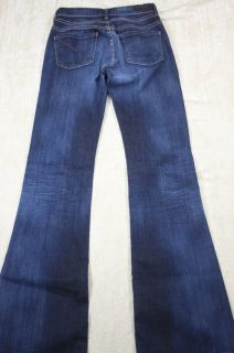 of Humanity Hutton Mid Rise Wide Leg Jeans 24 Stretch Denim