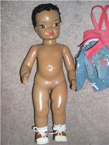 Terri Lee Black Benjie Painted Plastic Pat Pending Doll