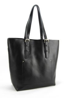 Womens Leather Shopper Tote Bag Shopping Cabas Shoulder Handbag