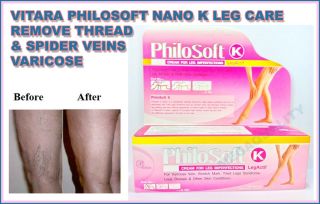 Vitara Philosoft Nano K Leg Care Remove Thread Spider Veins Varicose