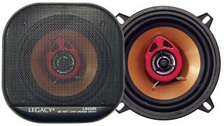 LEGACY CAR AUDIO LS558S NEW 5.25 TWO WAY SPEAKERS 180W  BROWN CONE
