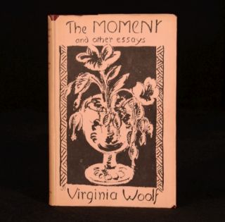 1947 Virginia Woolf The Moment and Other Essays Unclipped Dustwrapper
