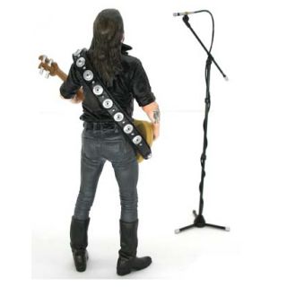 Sculpted to accuracy, this figure captures Lemmy in all his Motorhead