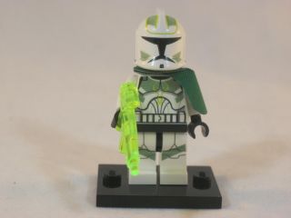 Lego Custom Weapon Star Wars Sand Green Clone Commander 7913 BrickArms