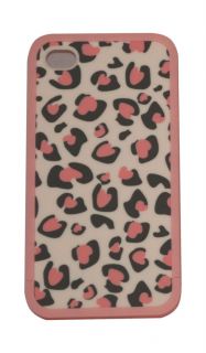 Genuine Ero Travel Street Skin Cover Case Pink Leopard for iPhone 4 4S