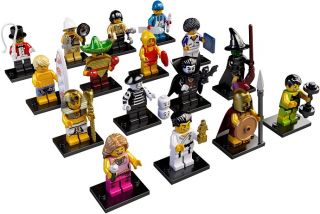 New SEALED Lego 8684 Complete Set Lot 16 Minifigures Series 2 Spartan