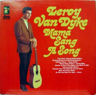 Leroy Van Dyke Mama Sang A Song LP VG s 7019 Vinyl Record