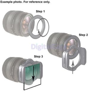 Camera Lens Filter Square Graduated Color Conversion Kit for Cokin P