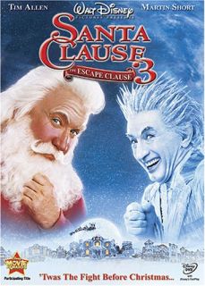 Disney The Santa Clause 3 The Escape Clause DVD 2007