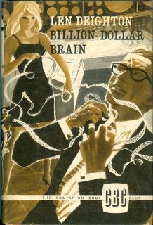 Billion Dollar Brain by Len Deighton, 1966 British hardcover CBC