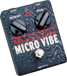 Voodoo Lab Micro Vibe Pedal Brand New 813140001024